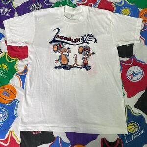 True Vintage 70s Laughlin, Nevada Rats Chuck E. Cheese Art Obscure Tee